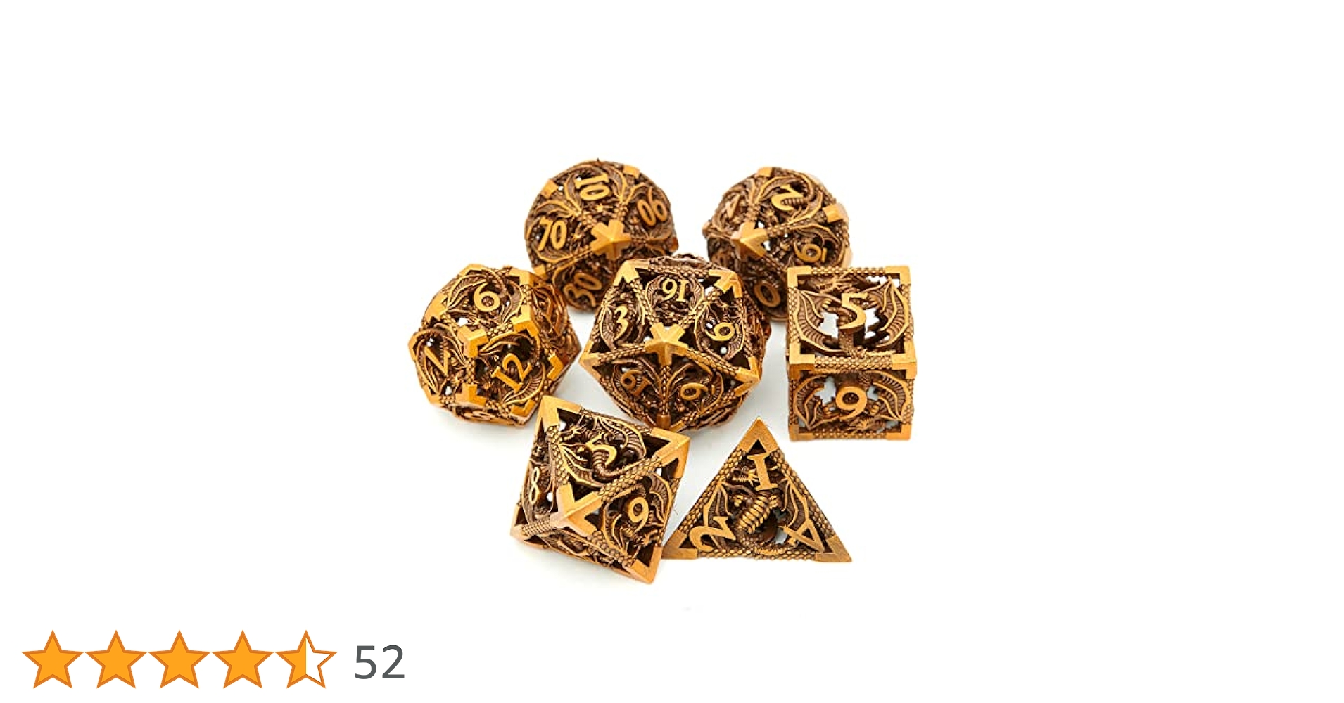 Amazon.co.jp: DND ダイスセット メタルダイス ダンジョンズ